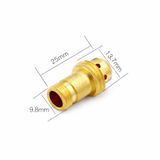 QQ150 COLLET BODY SIZE: 1.6MM BRASS LONG